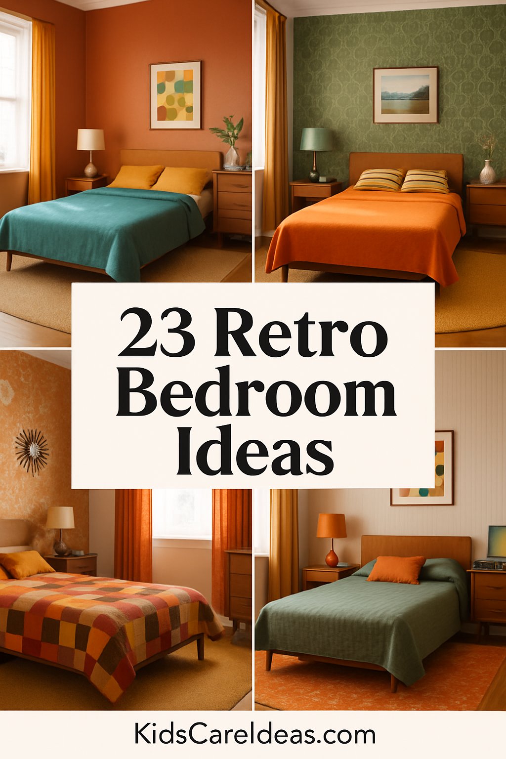 Retro Bedroom Ideas