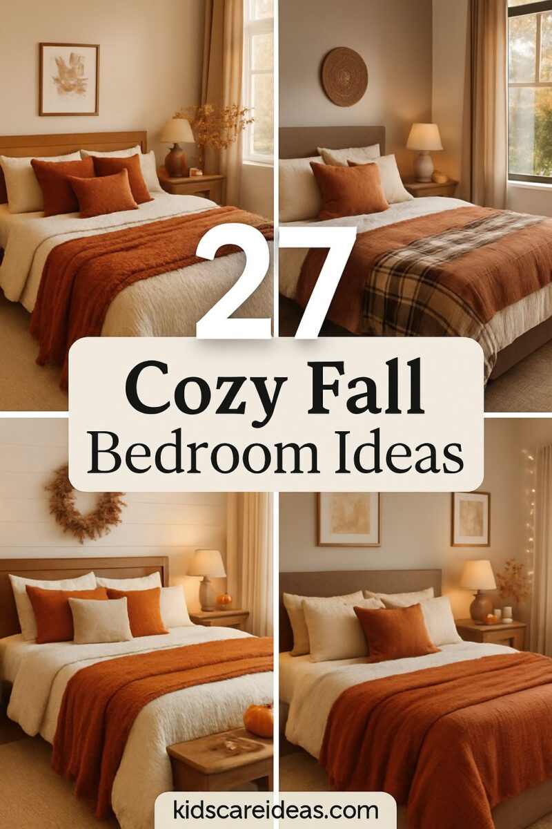 Cozy Fall Bedroom Ideas