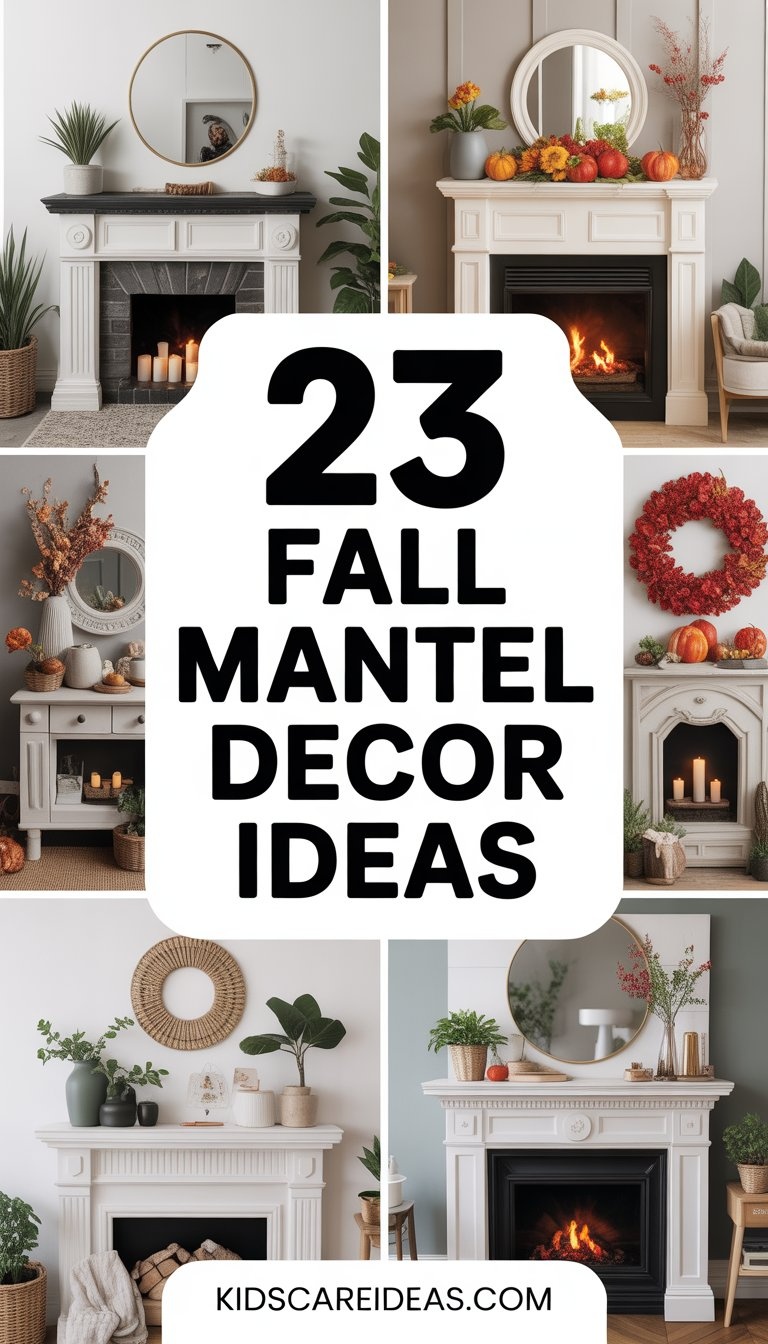 Fall Mantel Decor Ideas