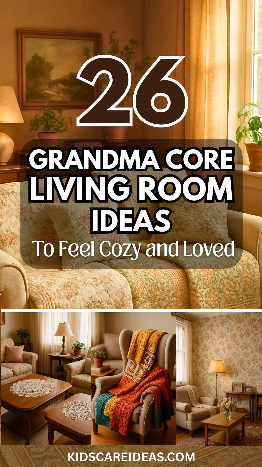 Grandma Core Living Room Ideas