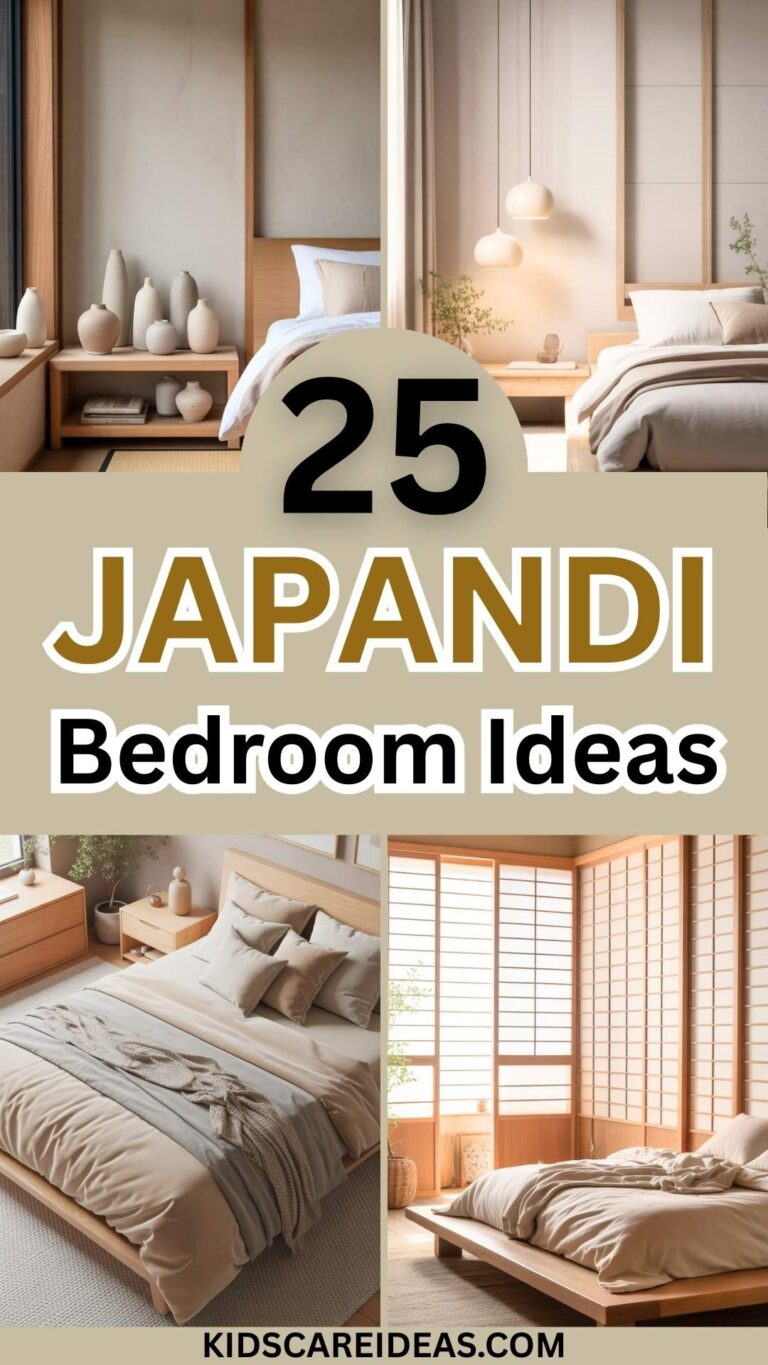 Japandi Bedroom Ideas