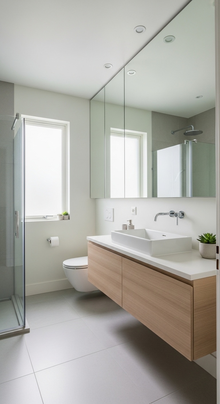 Incorporate large mirrors