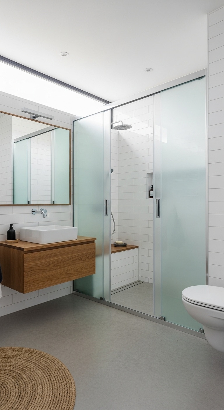 Opt for sliding doors