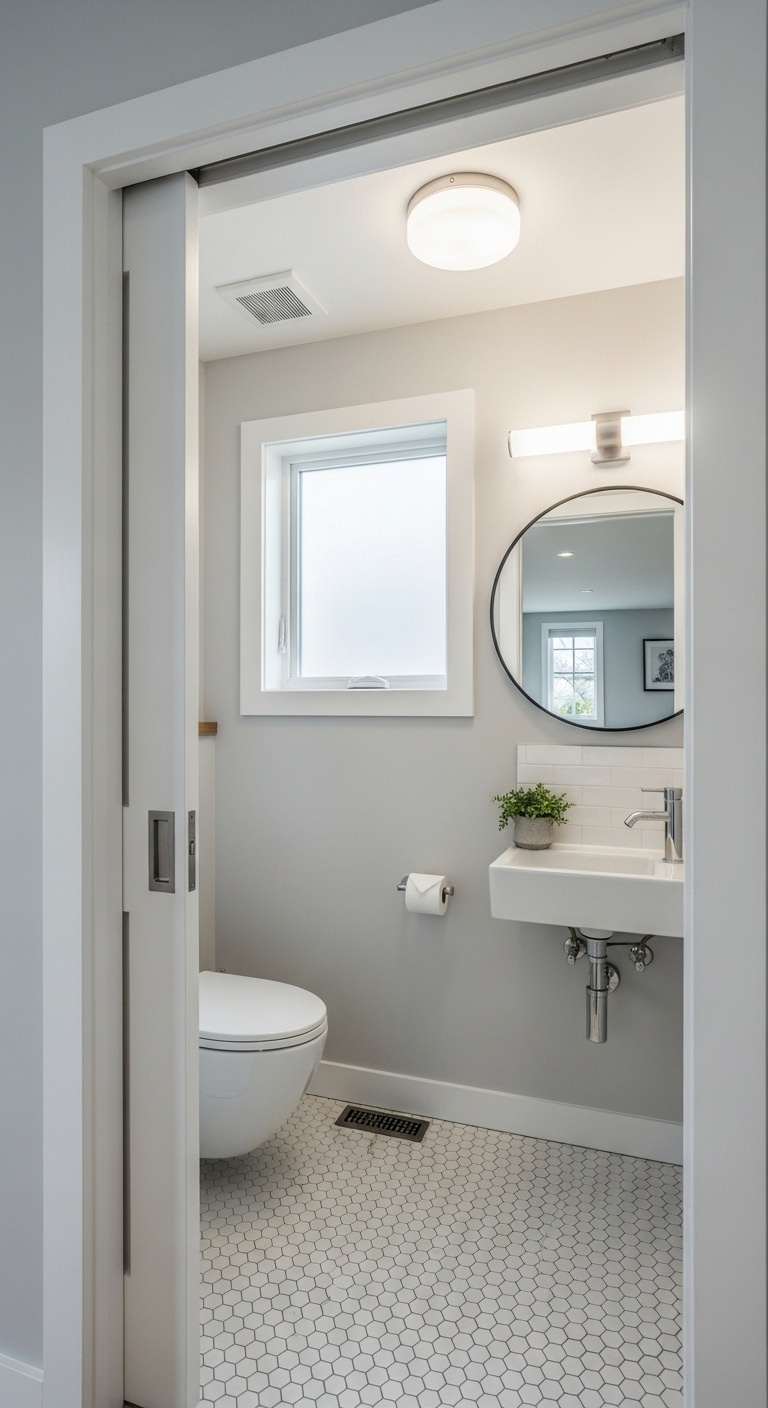 Install a pocket door