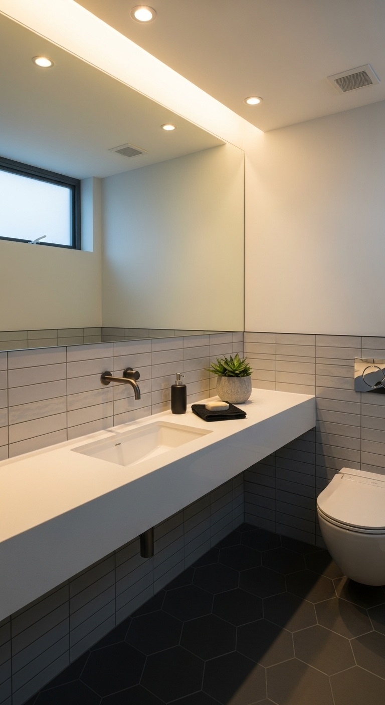 Opt for an elongated counter