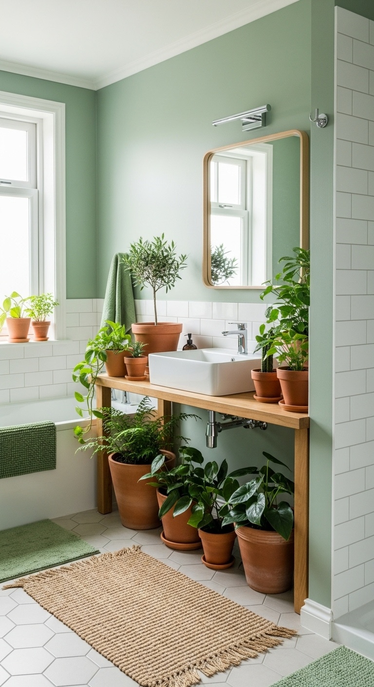 Terracotta planters