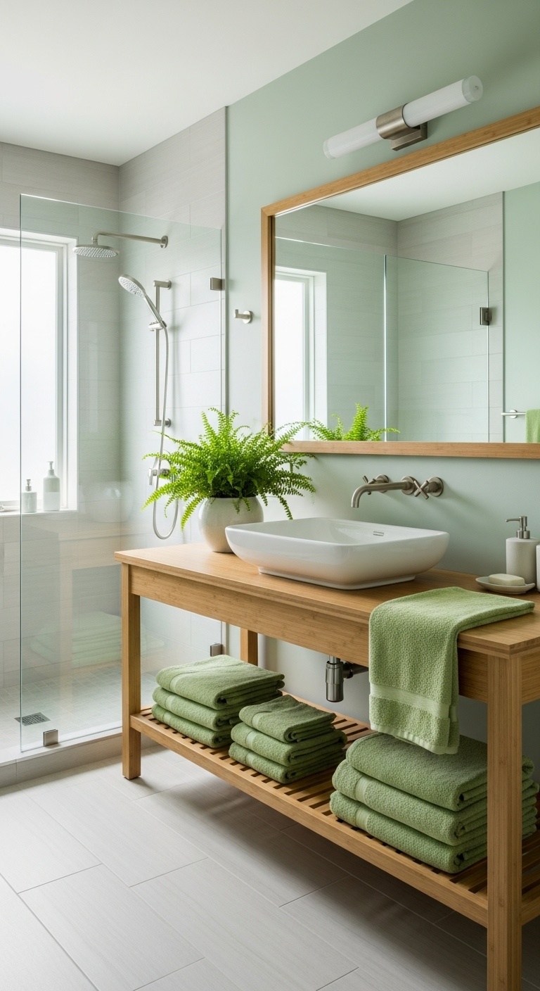 Sustainable bamboo towels