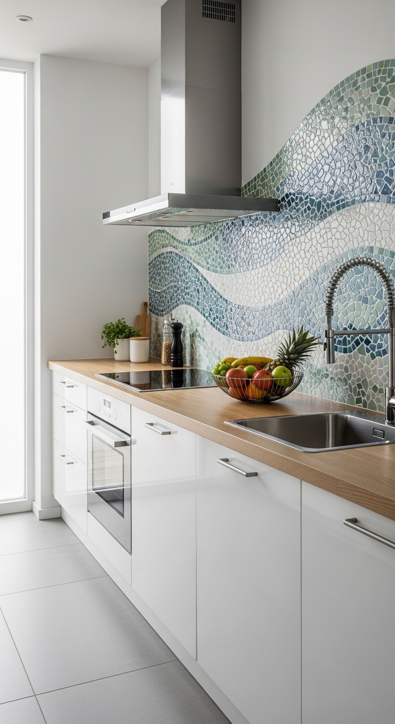 Mosaic Tiles in the kitchen