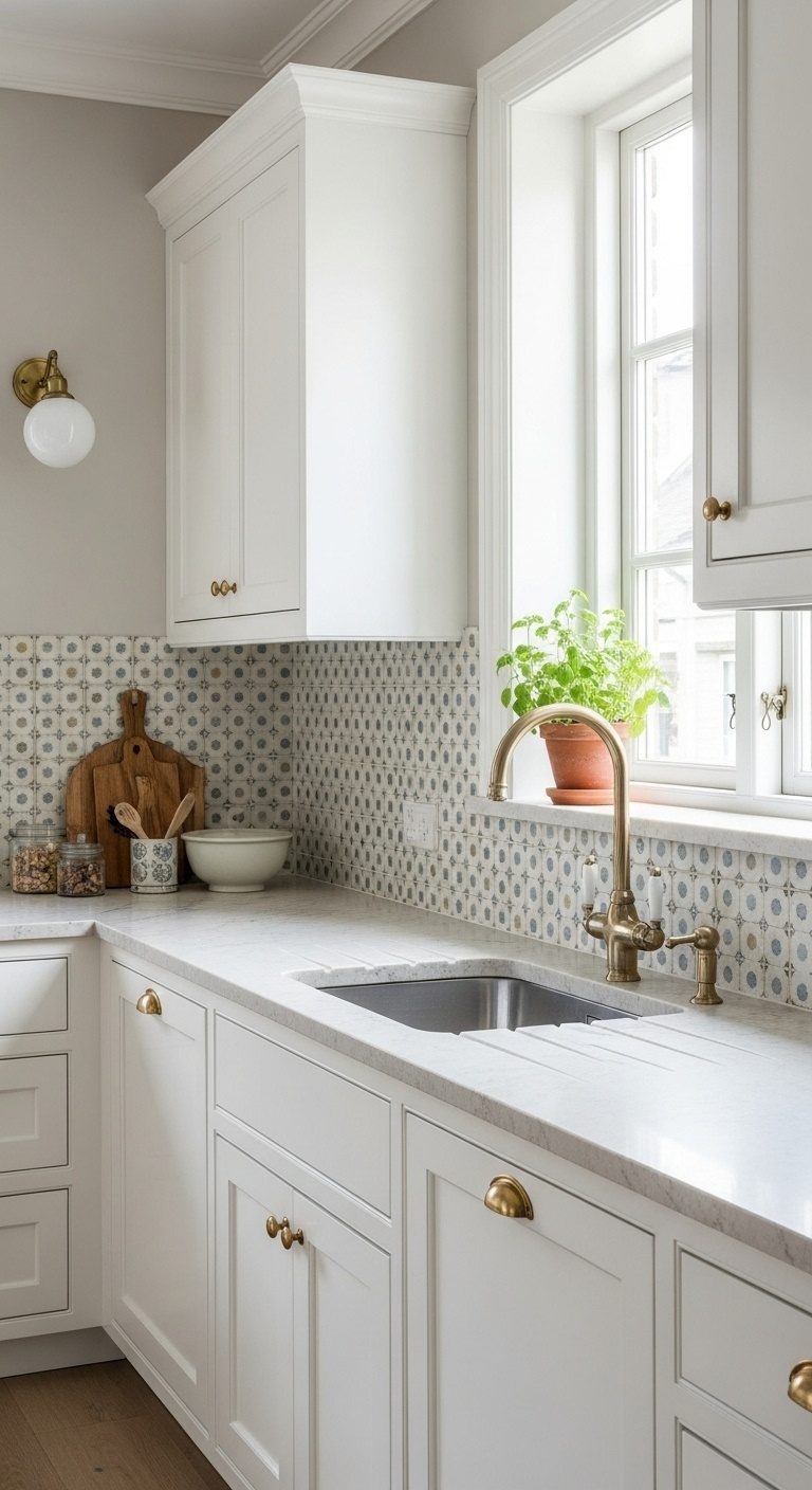 Vintage Style tiles in the kitchen