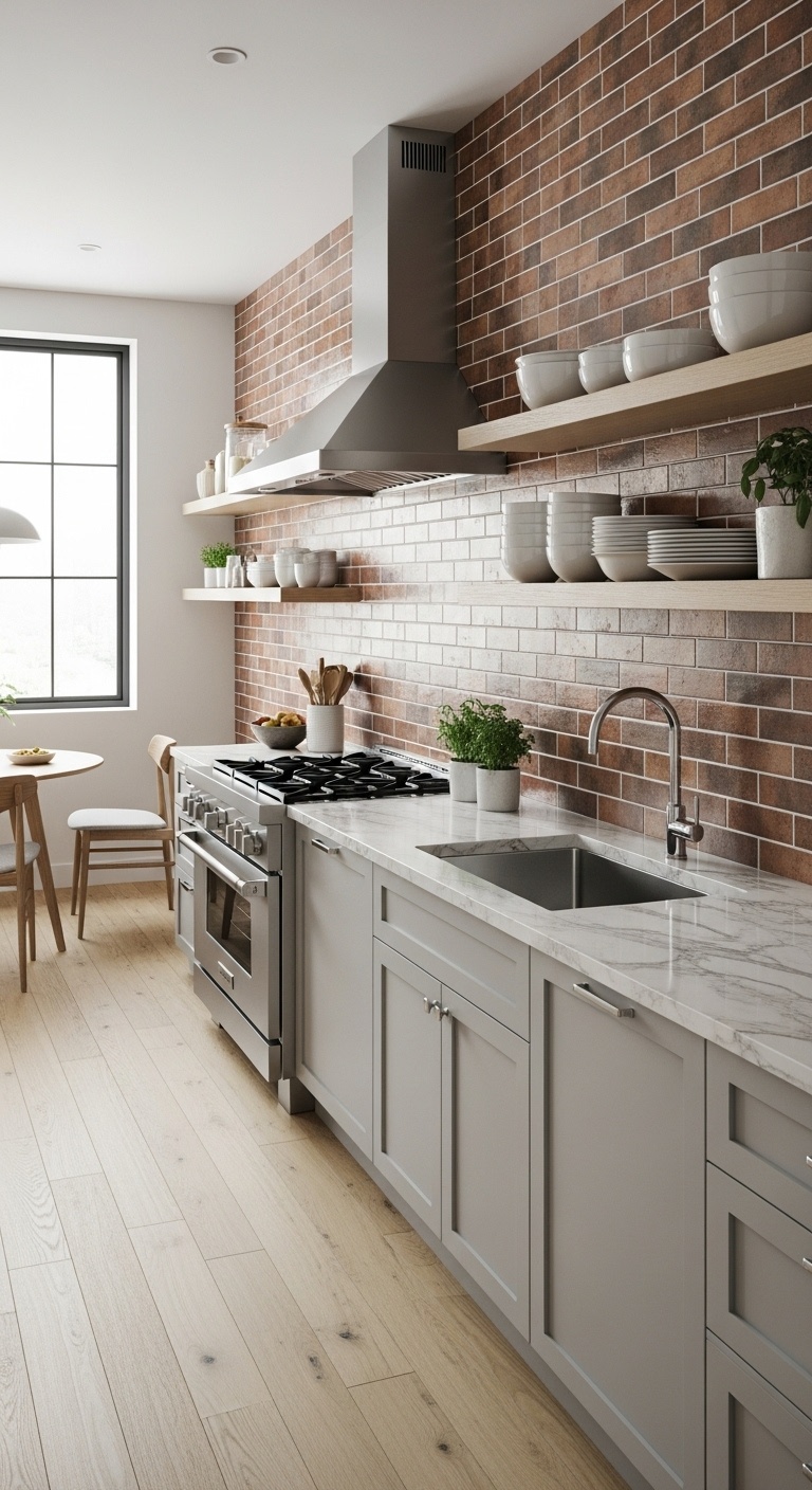 Faux Brick Tiles