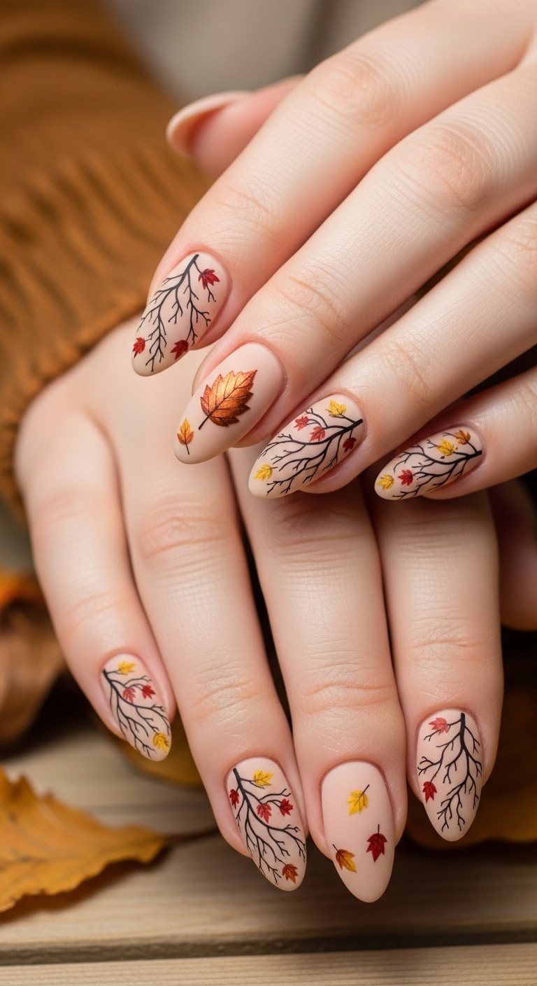 Bare Branch Nail Decals