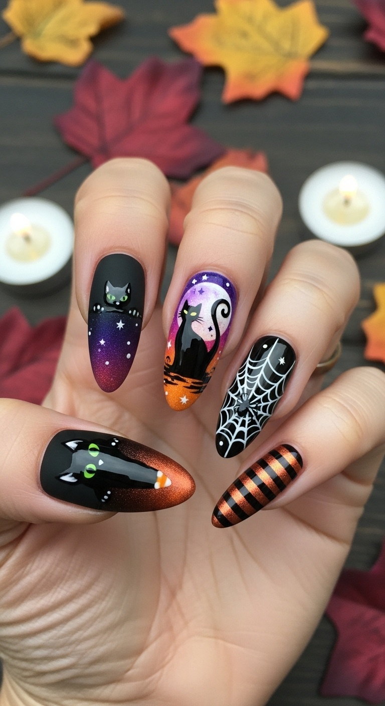 Black Cat Silhouettes