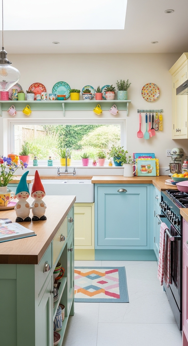 Whimsical salt and pepper shakers