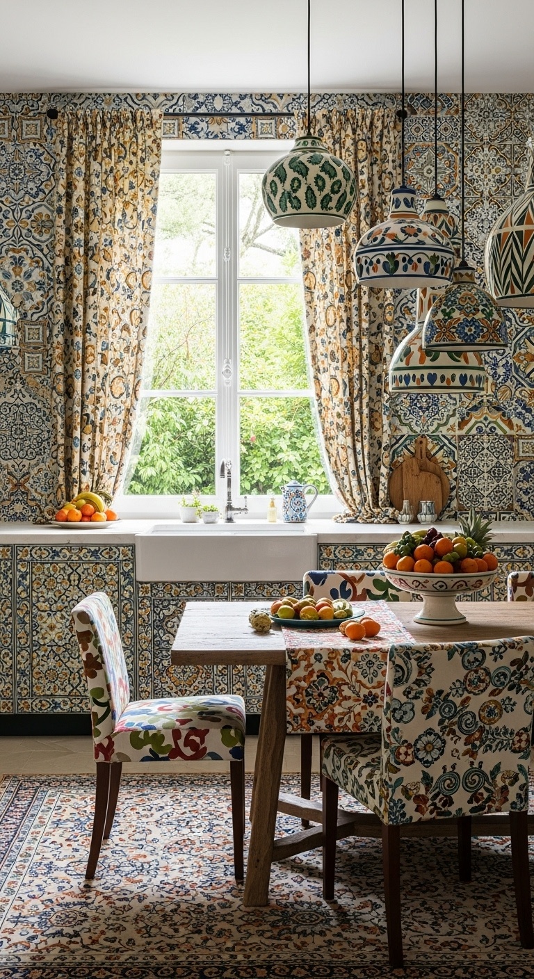 Patterned tiles