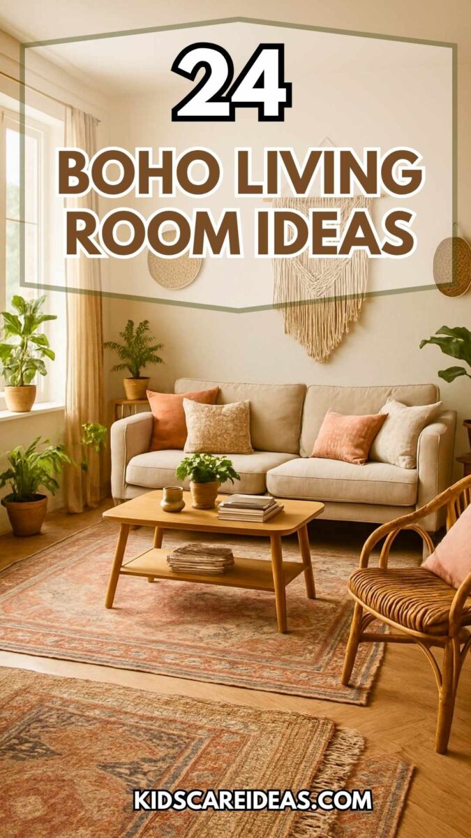 Boho Living Room Ideas