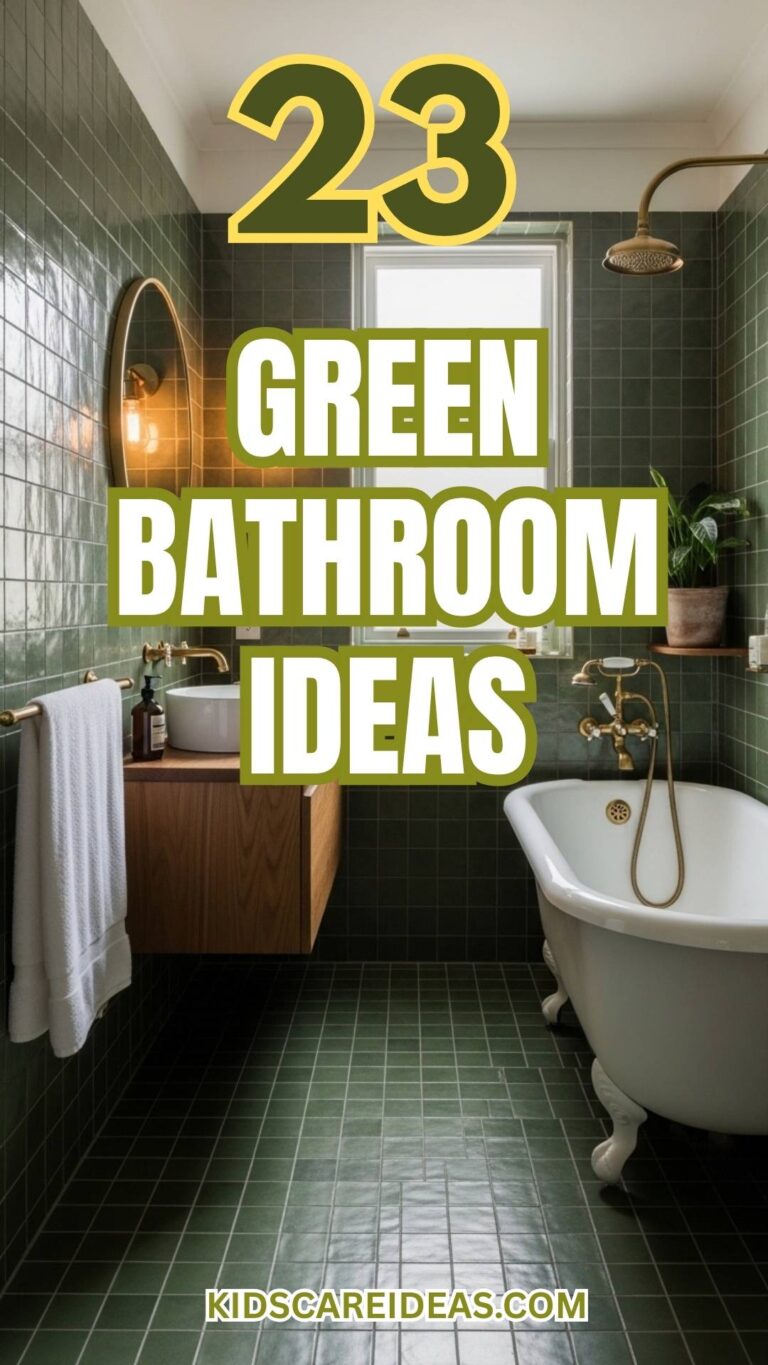Green Bathroom Ideas