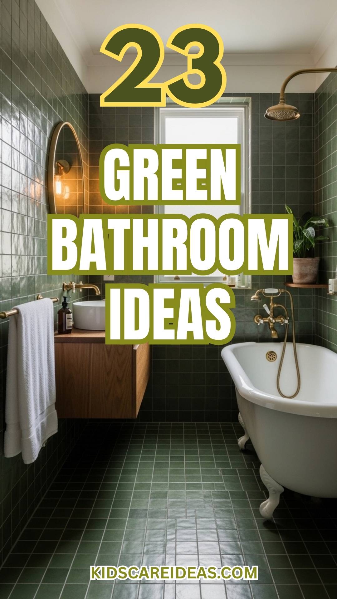 Green Bathroom Ideas