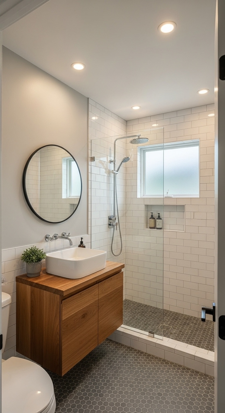 Install recessed lighting