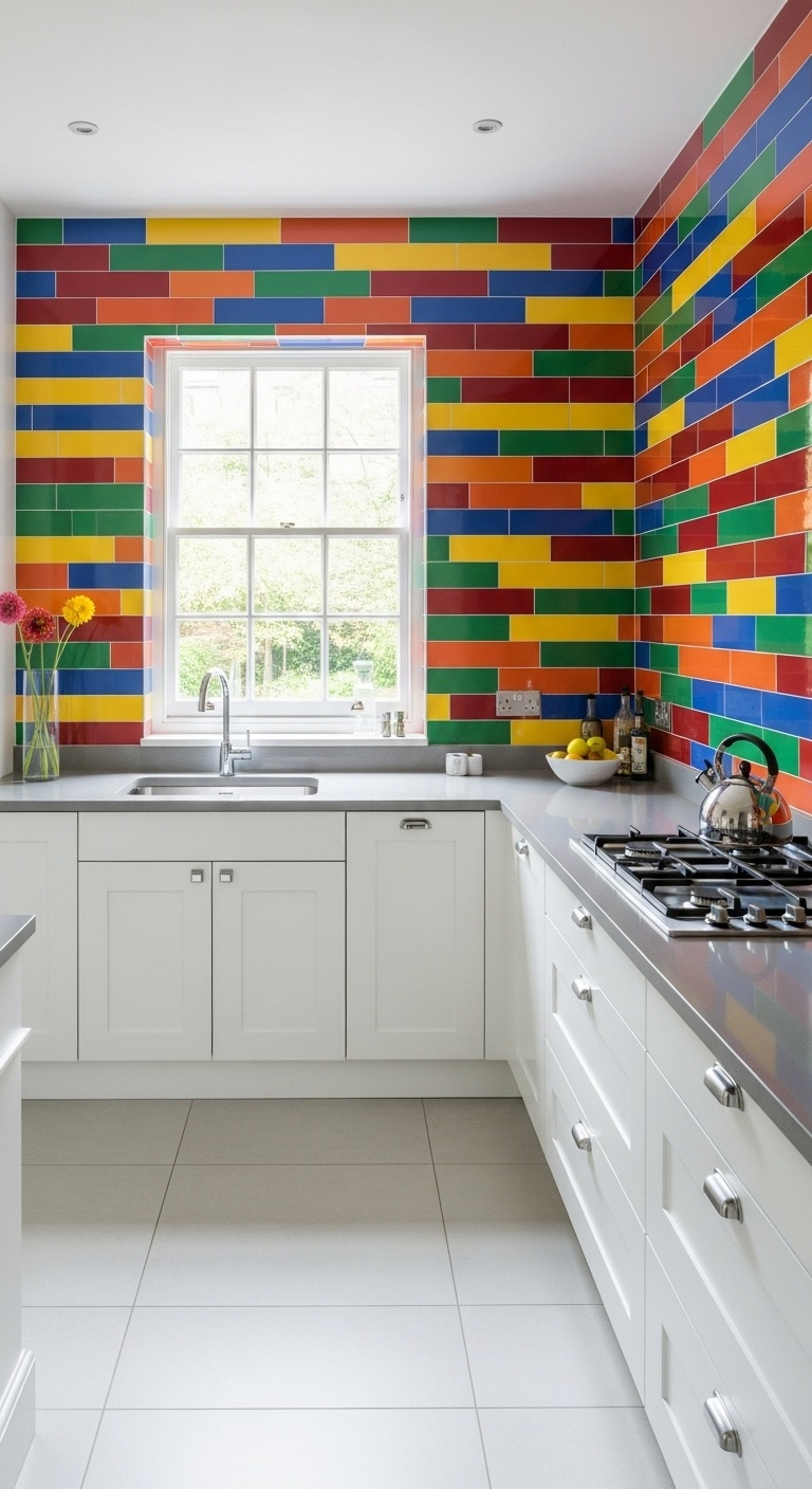 Bold Color tiles