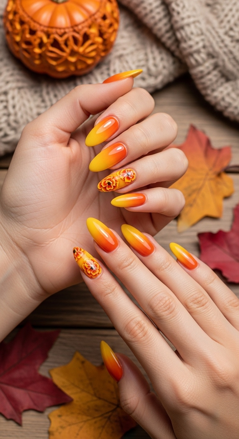 Marigold Yellow Gradient
