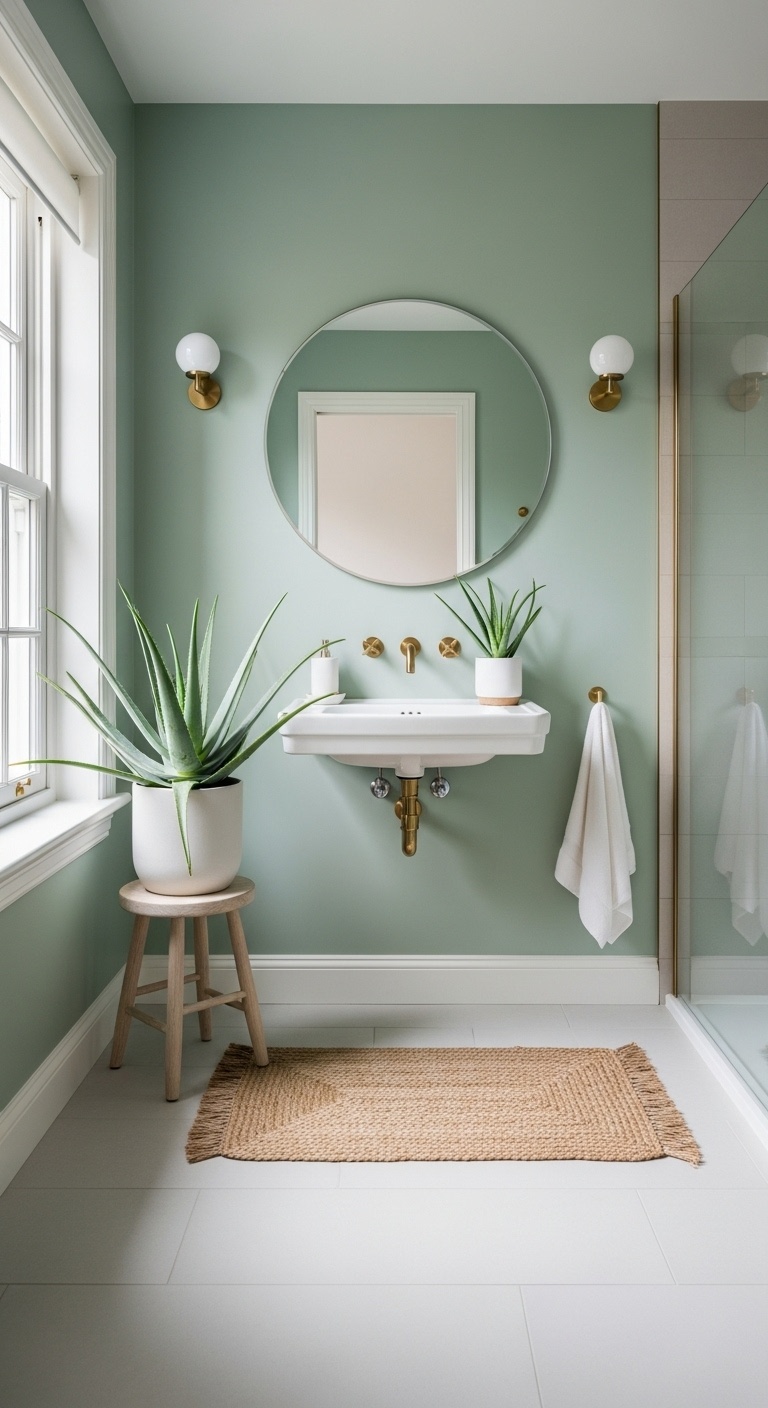 Aloe vera plant decor