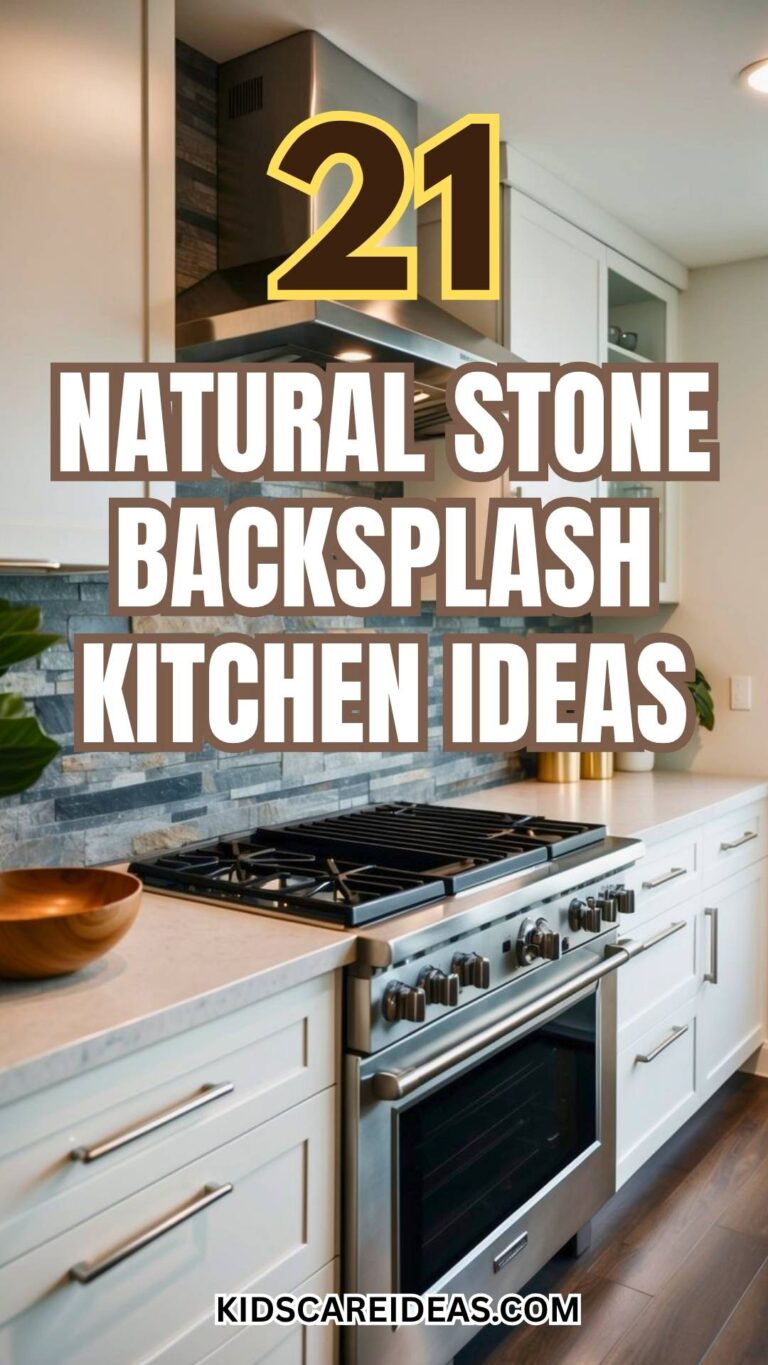 Natural Stone Backsplash Kitchen Ideas