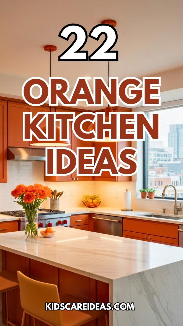 Orange Kitchen Ideas