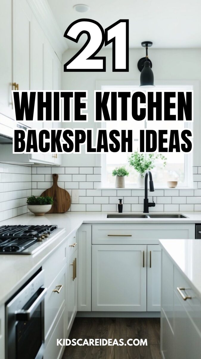 White Kitchen Backsplash Ideas