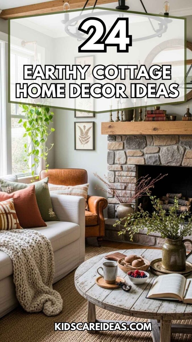 Earthy Cottage Home Decor Ideas