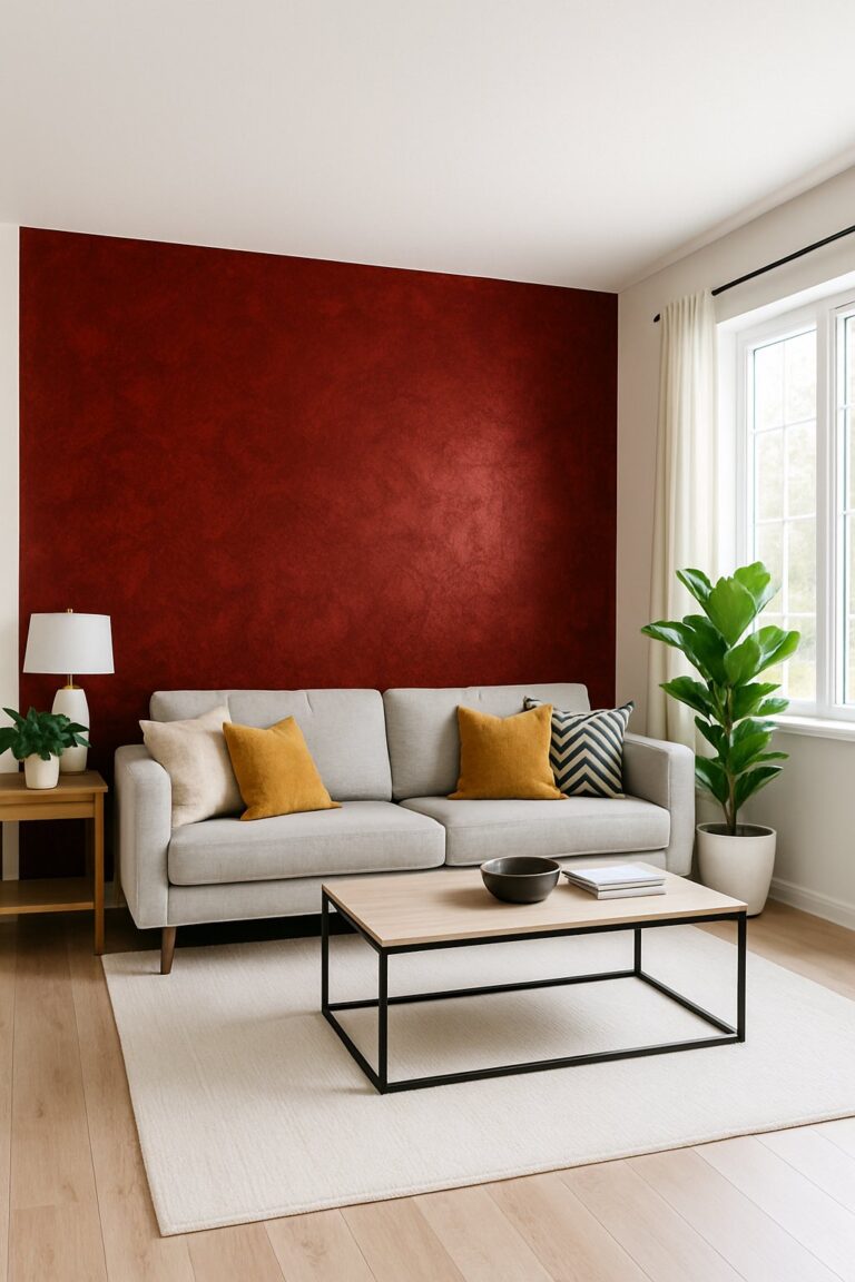 Accent Wall in Living Room Ideas
