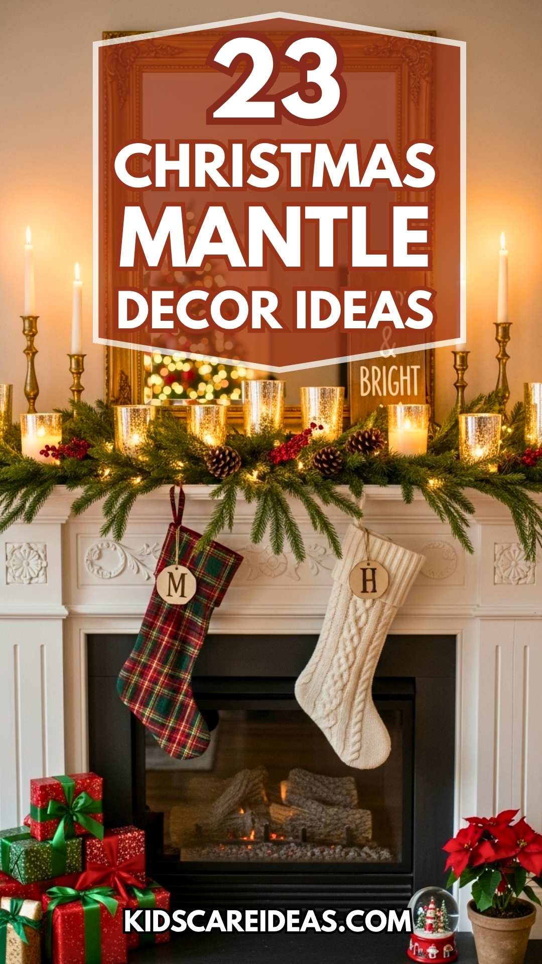 Christmas Mantle Decor Ideas