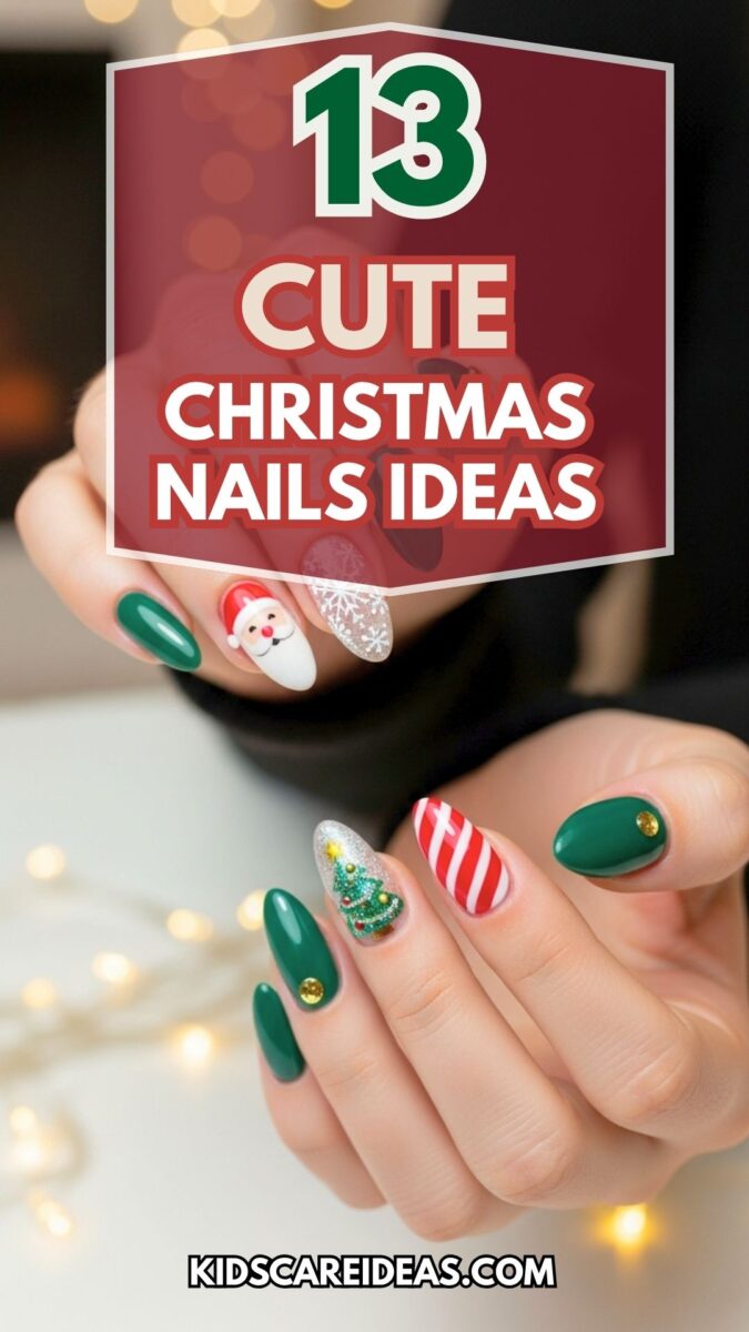 Cute Christmas Nails Ideas