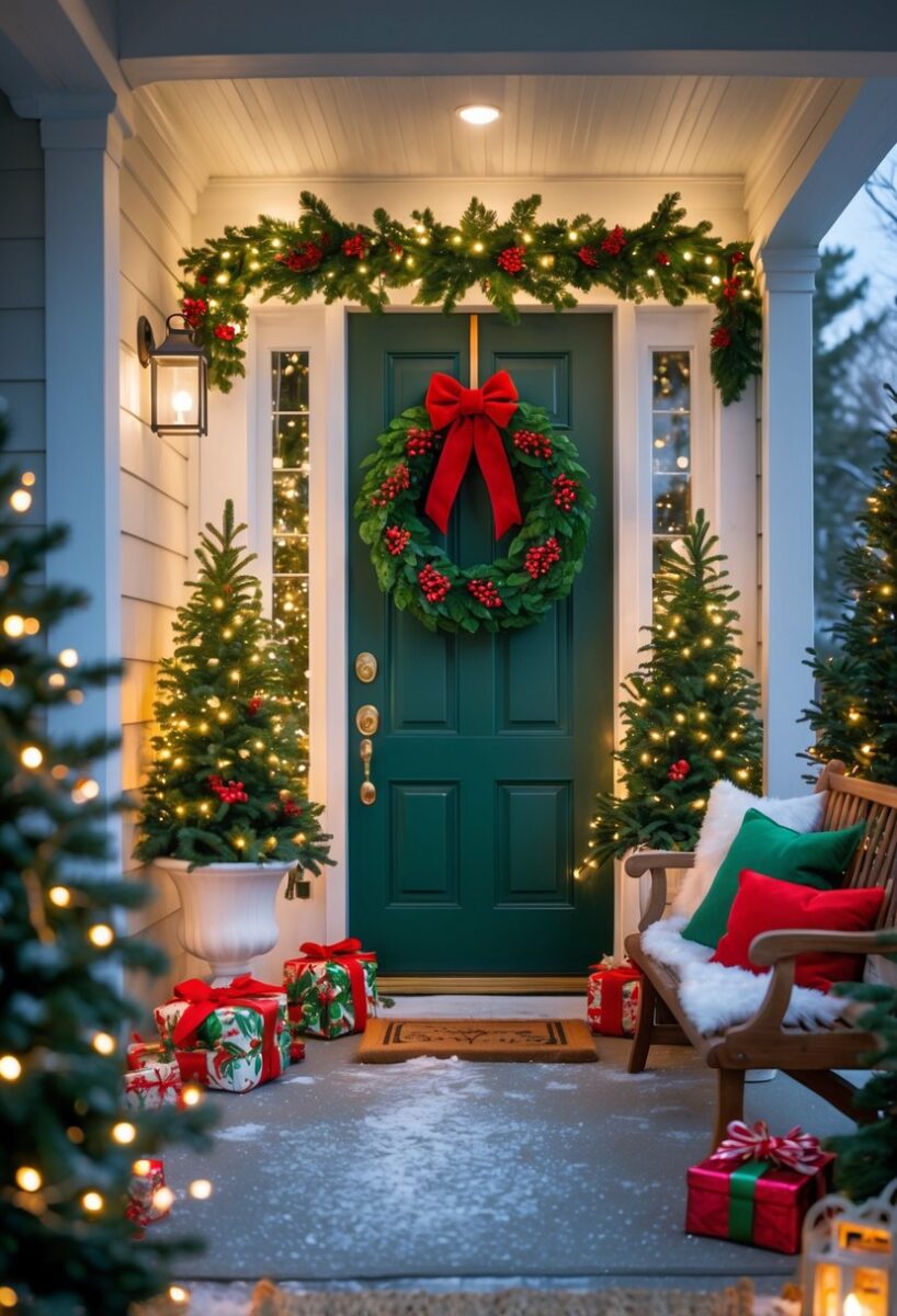 Christmas Entryway Ideas