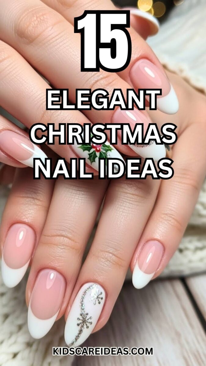Elegant Christmas Nail Ideas