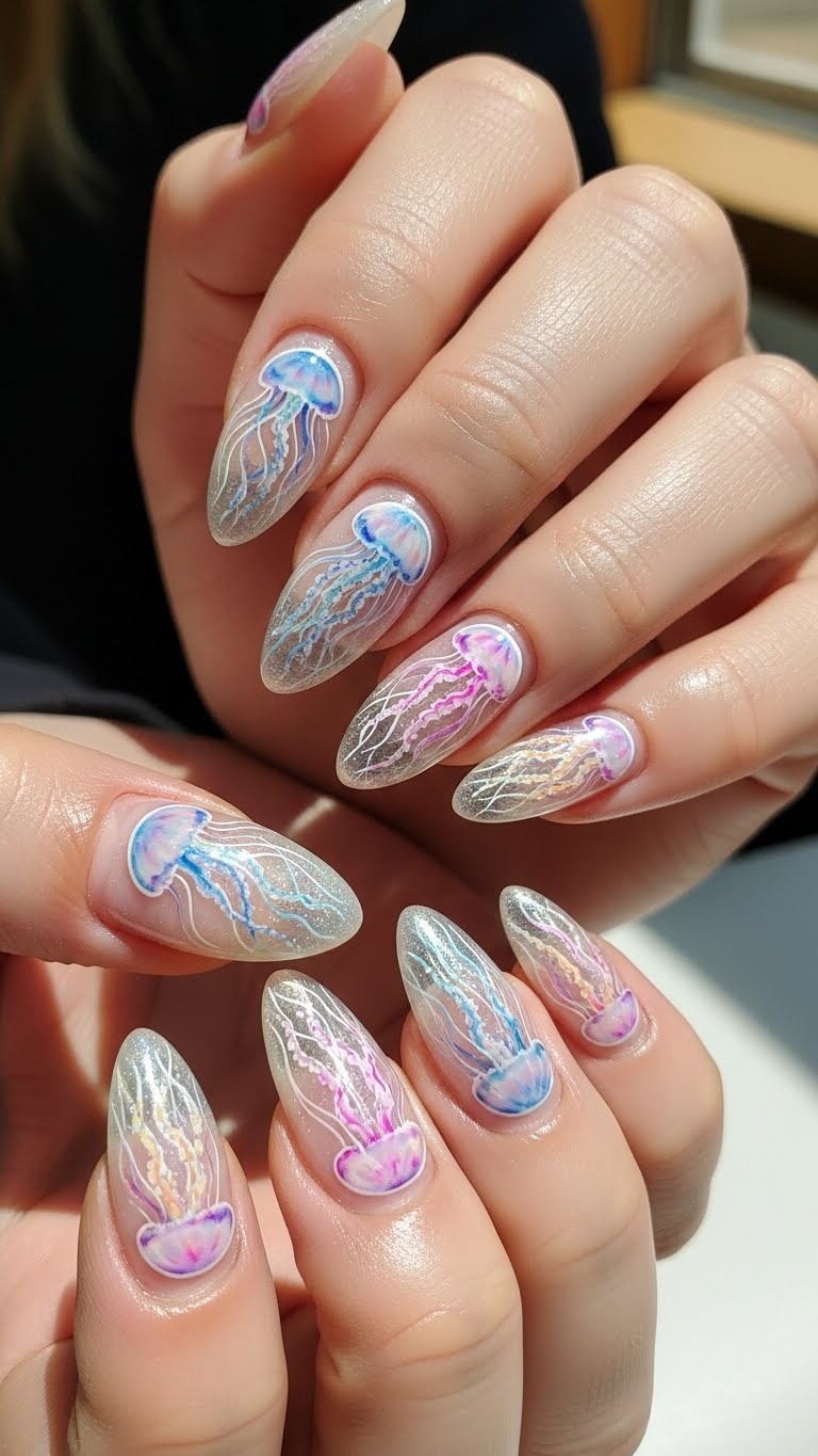 Jelly Fish Translucent Look