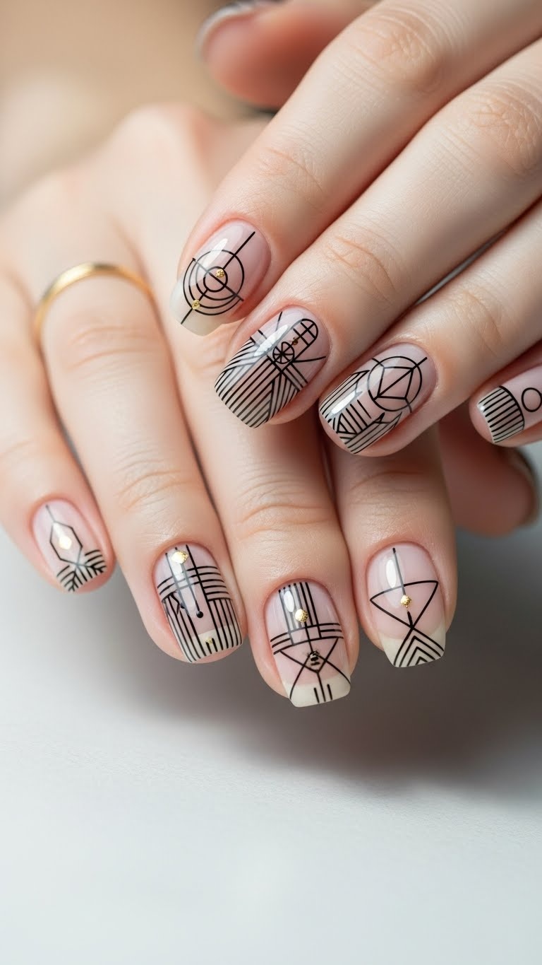 Geometric Tattoo Style