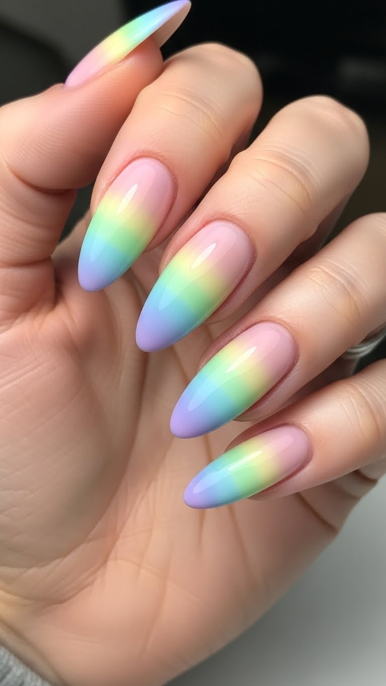 Pastel Rainbow Fade