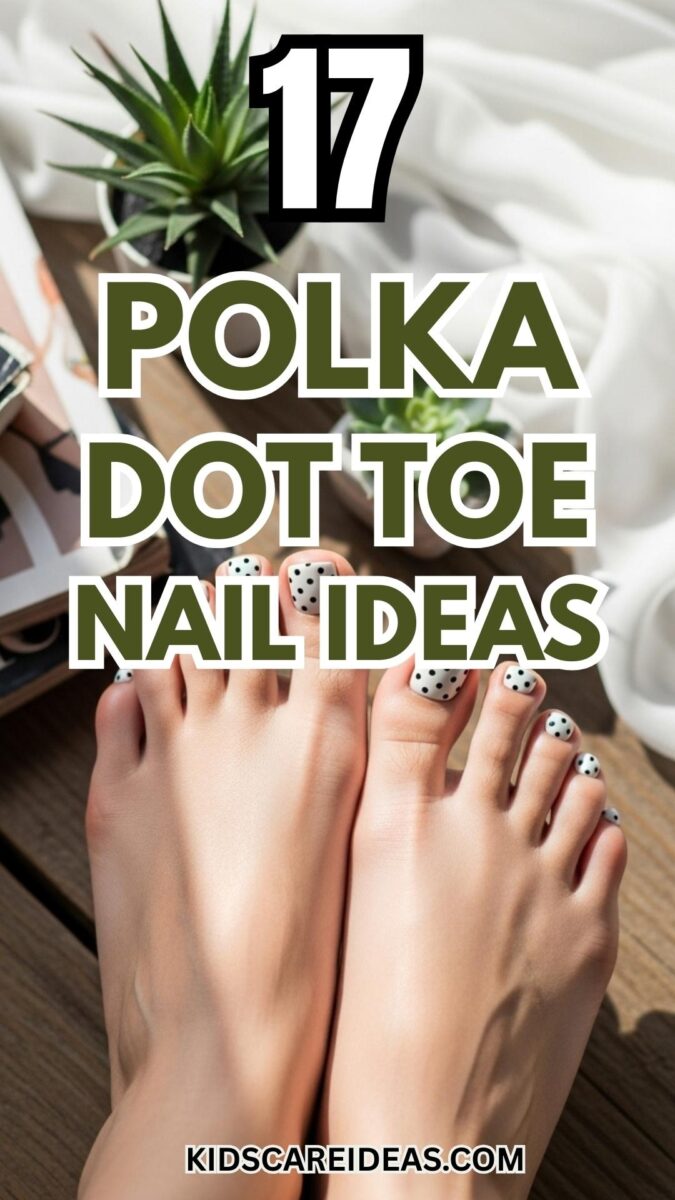 Polka Dot Toe Nail Ideas