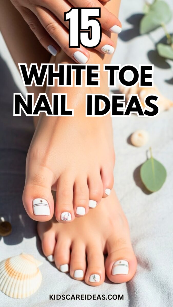 White Toe Nail Ideas