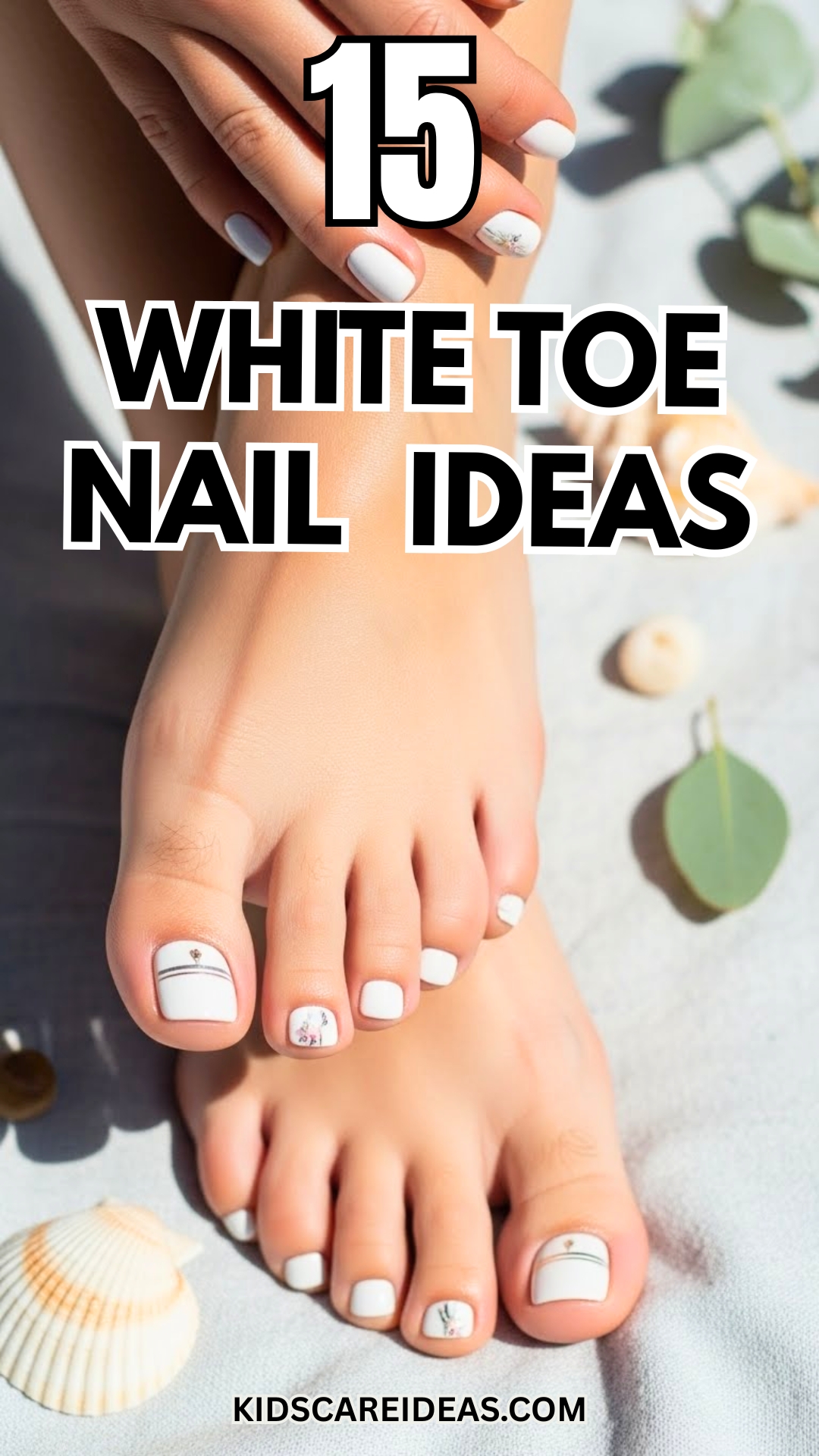 White Toe Nail Ideas