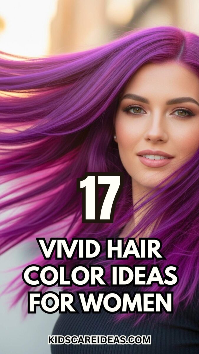 Vivid Hair Color Ideas for Women