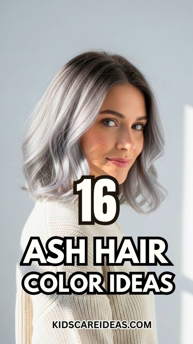 Ash Hair Color Ideas