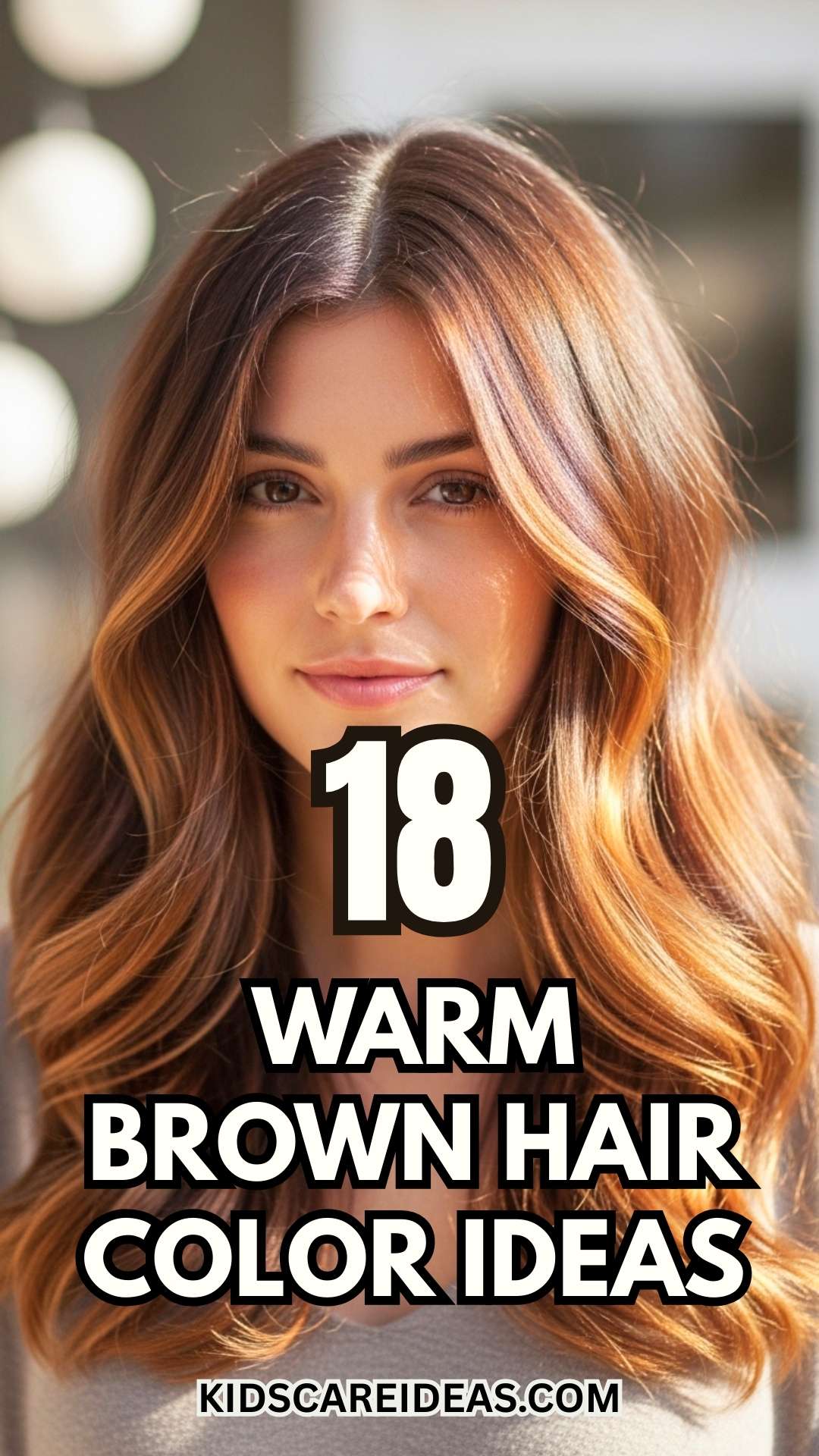 Warm Brown Hair Color Ideas