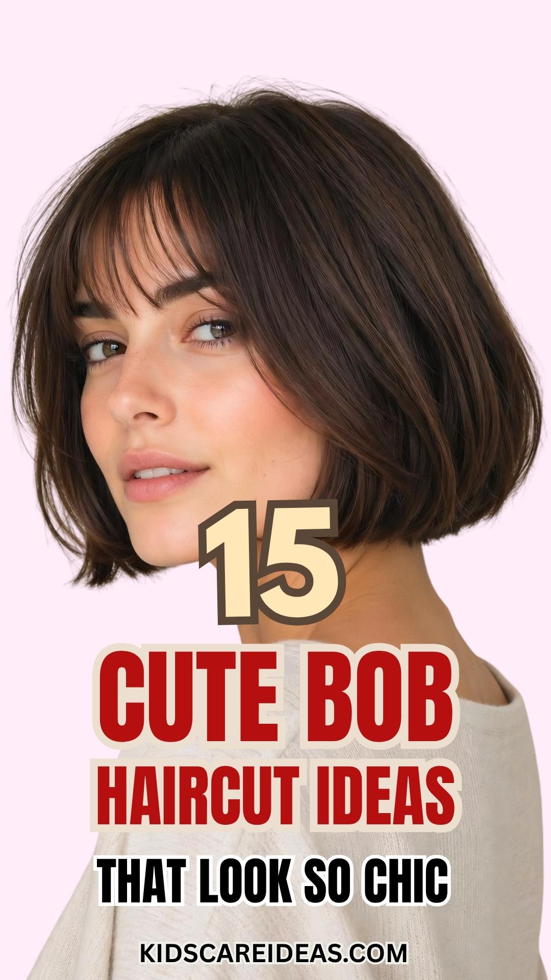 Cute Bob Haircut Ideas