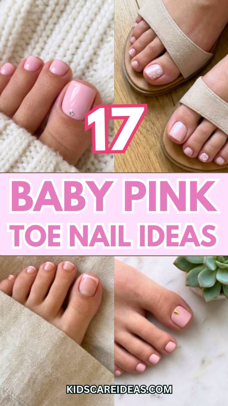 Baby Pink Toe Nail Ideas
