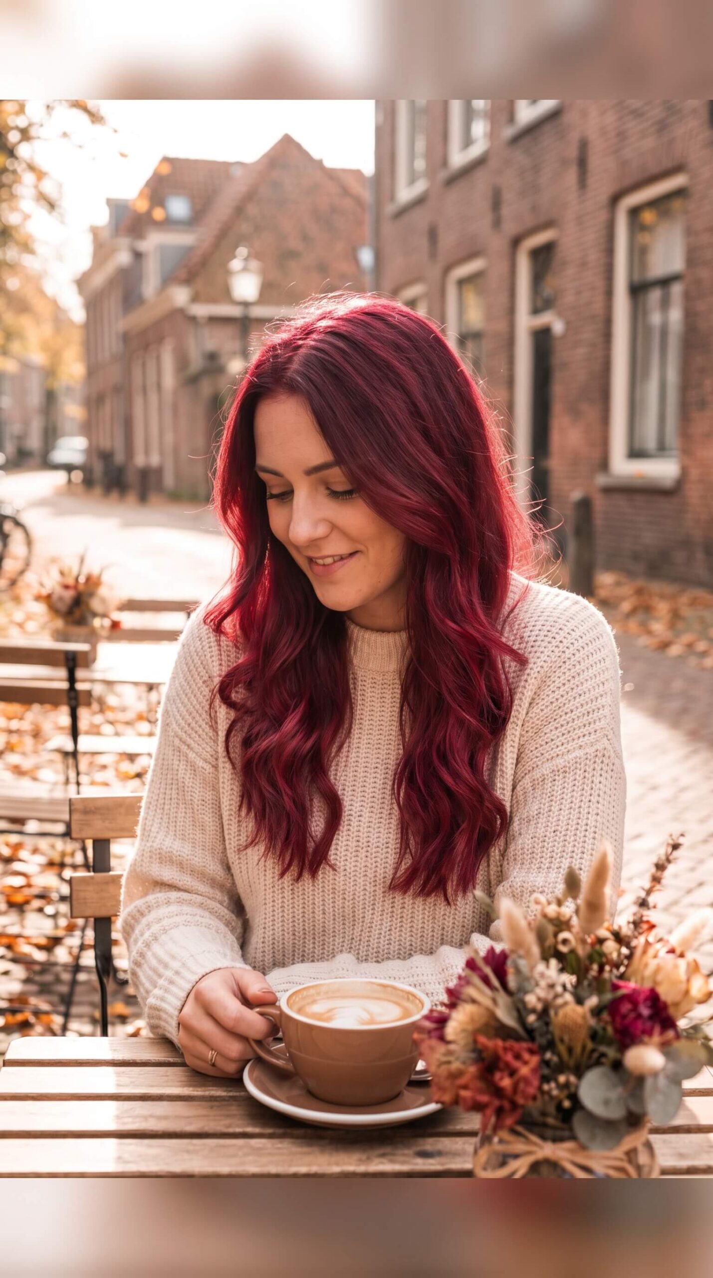 Raspberry Red Hair