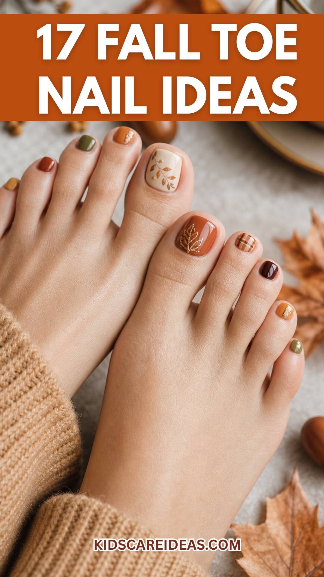 Fall Toe Nail Ideas