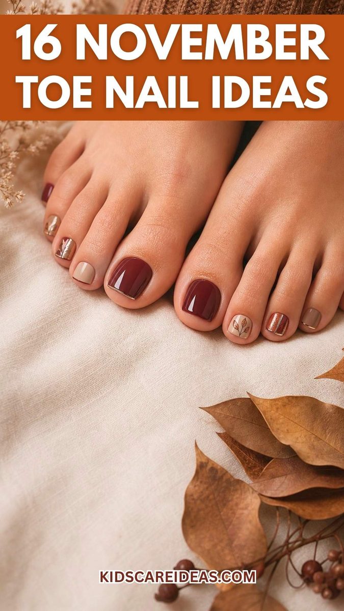 November Toe Nail Ideas