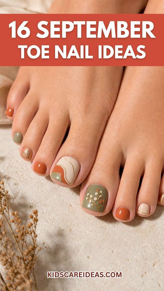 September Toe Nail Ideas